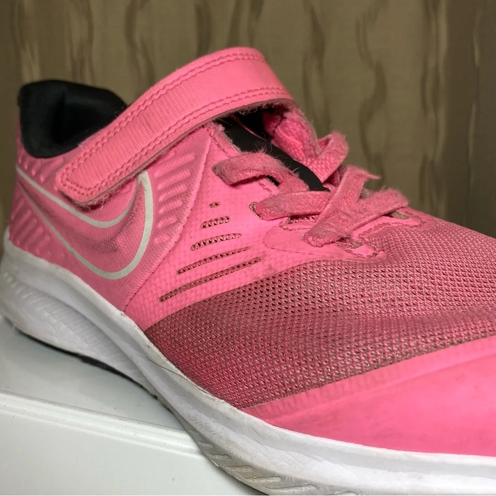 Nike Star Runner 2.0 Girl's 3Y Hot Pink Running Sneaker AT1801-603